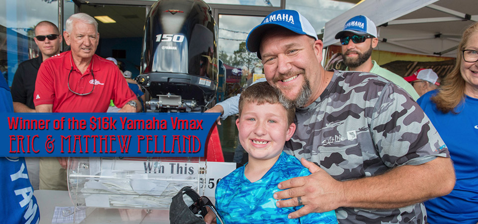 Apopka Marine Open House 2019 Winner Eric Peeland and son