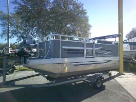 2022 A M F 14' Laker Pontoon for sale at APOPKA MARINE in INVERNESS, FL