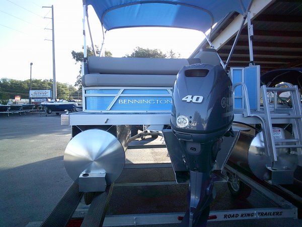 Yamaha 40 2025 Bennington 168SLJ for sale in INVERNESS, FL