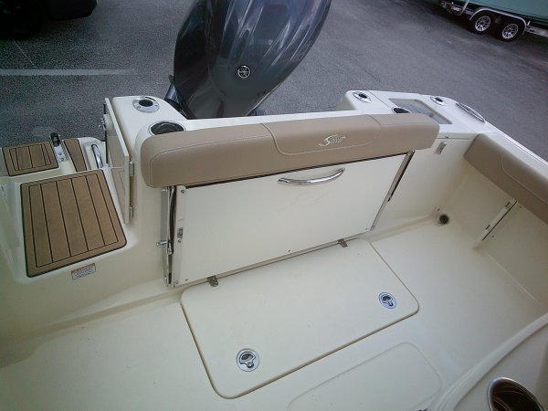 Aft Folded Up 2026 Scout Boats 215 XSF for sale in INVERNESS, FL