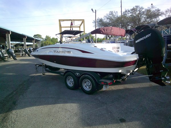 Pre-Owned 2019 Power Boat for sale 2019 Tahoe 1950 Deck Boat for sale in INVERNESS, FL