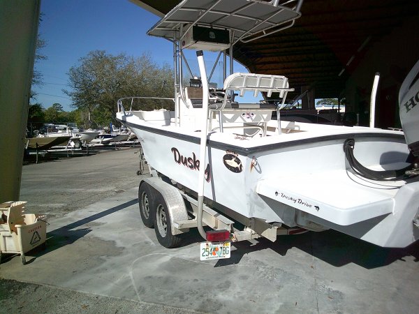Pre-Owned 2008 Power Boat for sale 2008 Boat Trailers (all brands) Dusky 203 CC for sale in INVERNESS, FL