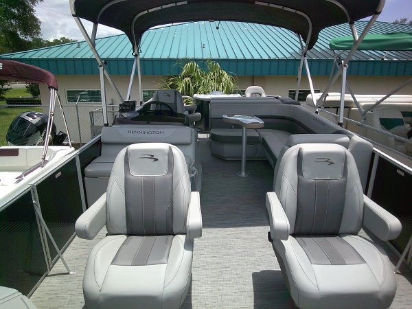 Pre-Owned 2023 Bennington Power Boat for sale 2023 Bennington 21SFXAPG Tritoon for sale in INVERNESS, FL